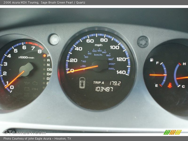Sage Brush Green Pearl / Quartz 2006 Acura MDX Touring