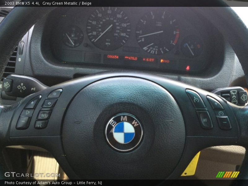Grey Green Metallic / Beige 2003 BMW X5 4.4i