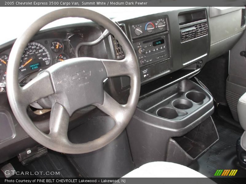 Summit White / Medium Dark Pewter 2005 Chevrolet Express 3500 Cargo Van