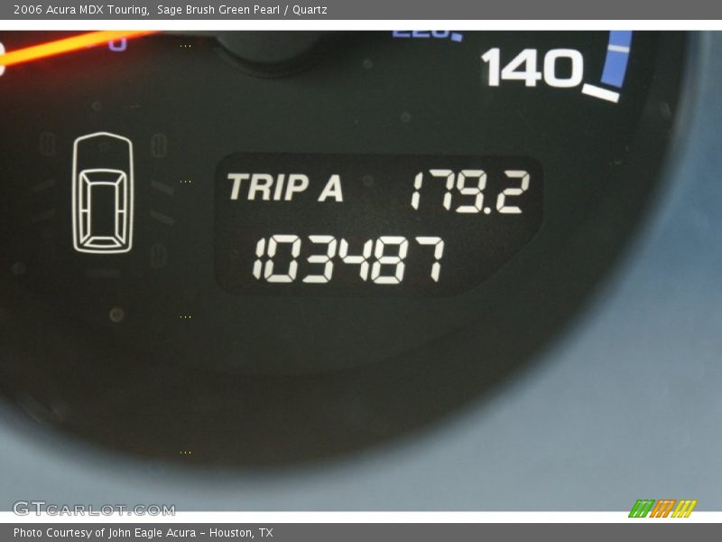 Sage Brush Green Pearl / Quartz 2006 Acura MDX Touring
