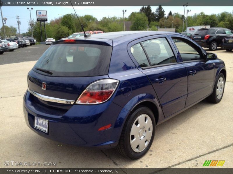 Twilight Blue / Charcoal 2008 Saturn Astra XE Sedan