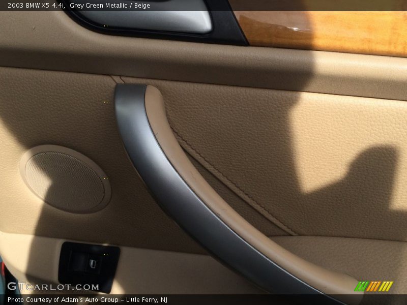 Grey Green Metallic / Beige 2003 BMW X5 4.4i