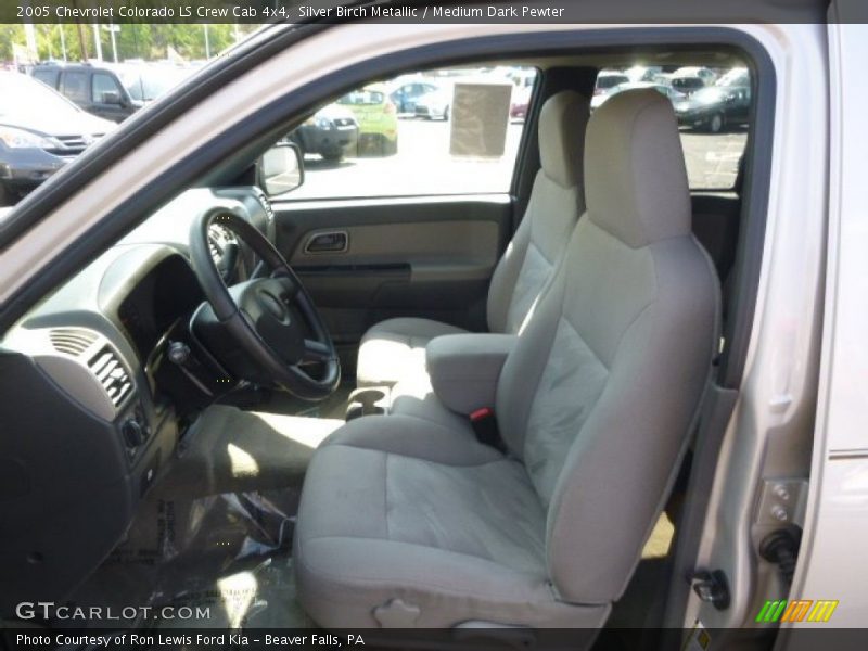 Silver Birch Metallic / Medium Dark Pewter 2005 Chevrolet Colorado LS Crew Cab 4x4