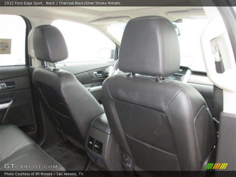 Black / Charcoal Black/Silver Smoke Metallic 2012 Ford Edge Sport