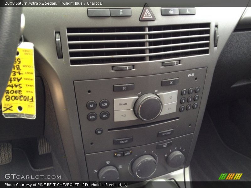 Twilight Blue / Charcoal 2008 Saturn Astra XE Sedan