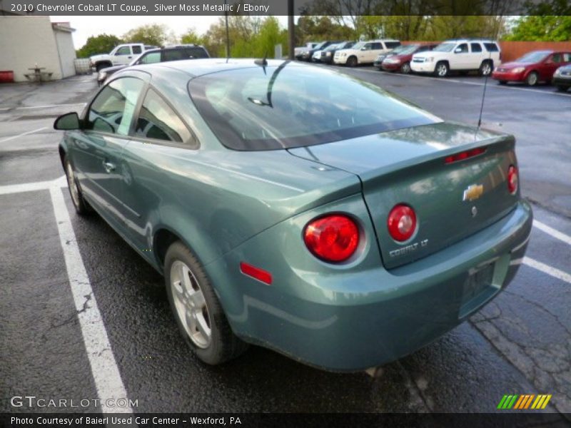 Silver Moss Metallic / Ebony 2010 Chevrolet Cobalt LT Coupe