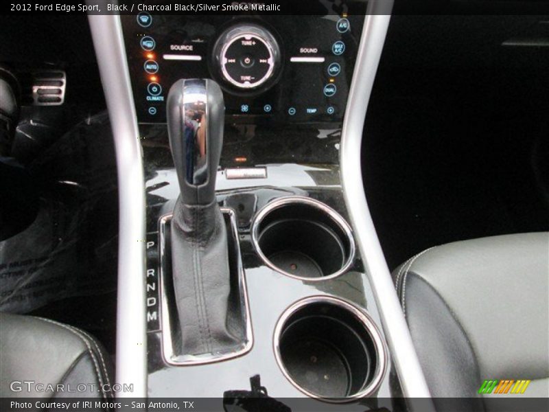 Black / Charcoal Black/Silver Smoke Metallic 2012 Ford Edge Sport