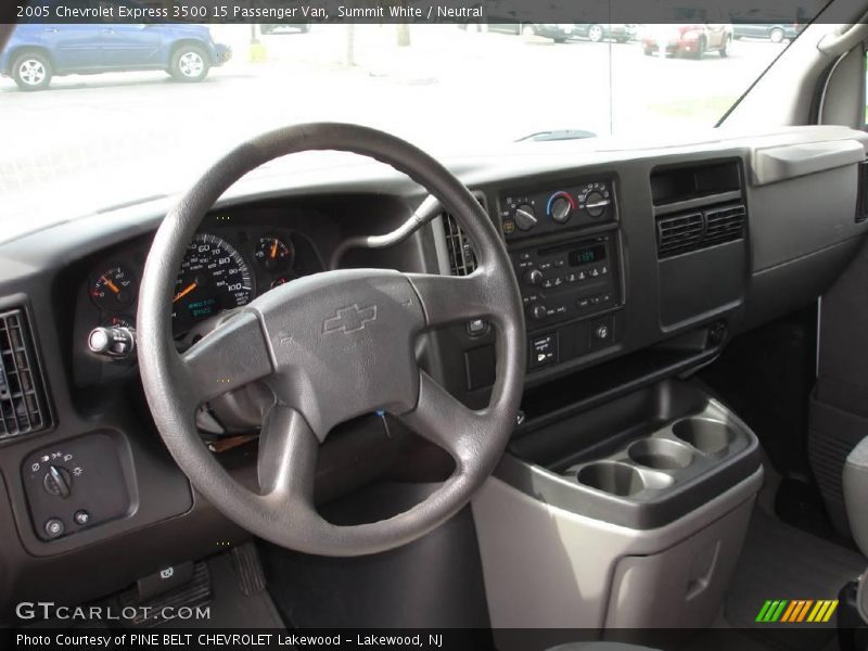 Summit White / Neutral 2005 Chevrolet Express 3500 15 Passenger Van