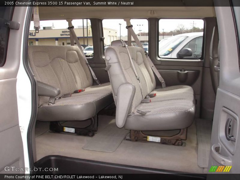 Summit White / Neutral 2005 Chevrolet Express 3500 15 Passenger Van