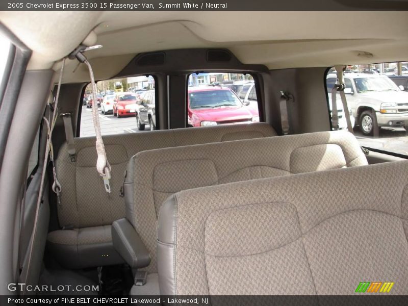 Summit White / Neutral 2005 Chevrolet Express 3500 15 Passenger Van