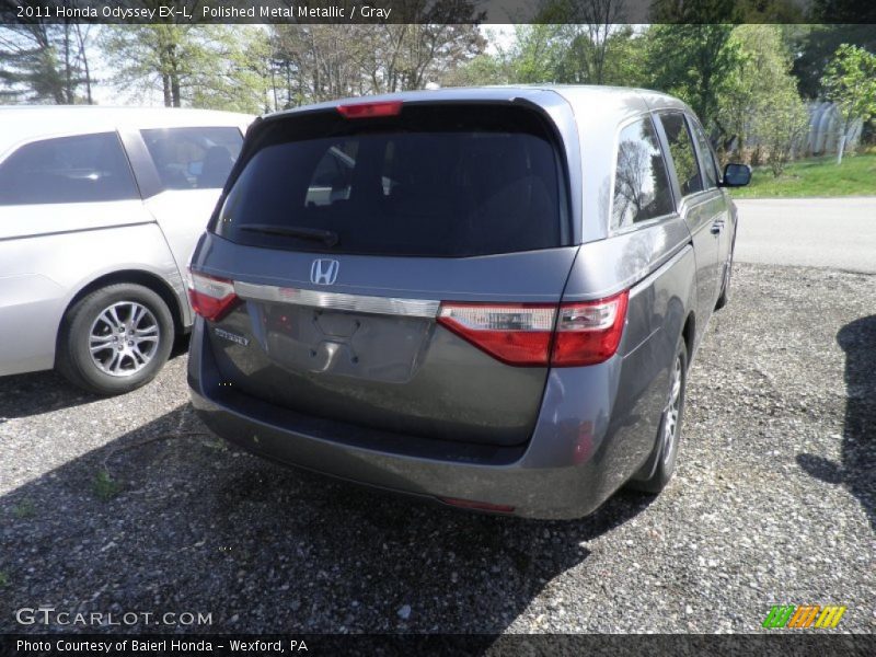 Polished Metal Metallic / Gray 2011 Honda Odyssey EX-L