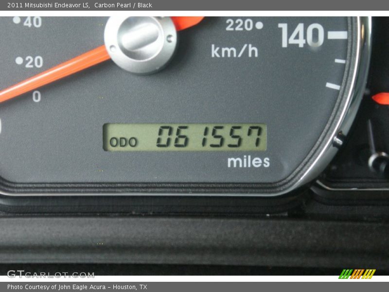 Carbon Pearl / Black 2011 Mitsubishi Endeavor LS