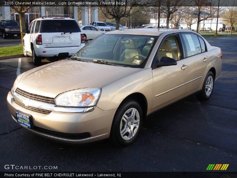 Light Driftwood Metallic / Neutral Beige 2005 Chevrolet Malibu Sedan