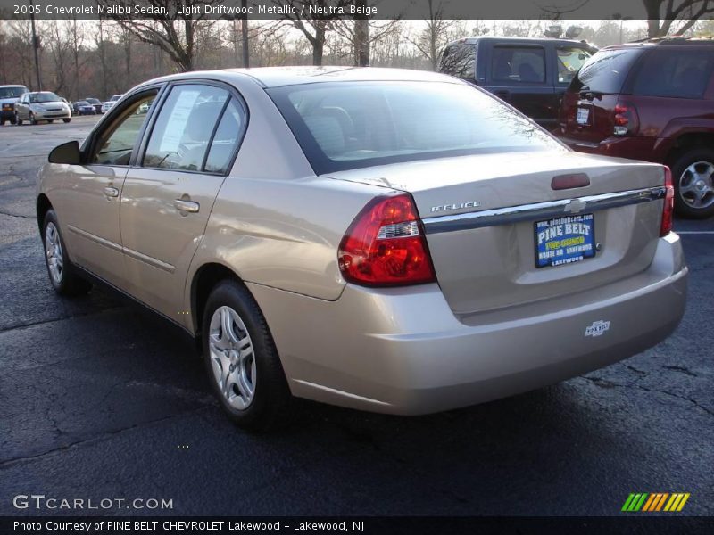 Light Driftwood Metallic / Neutral Beige 2005 Chevrolet Malibu Sedan