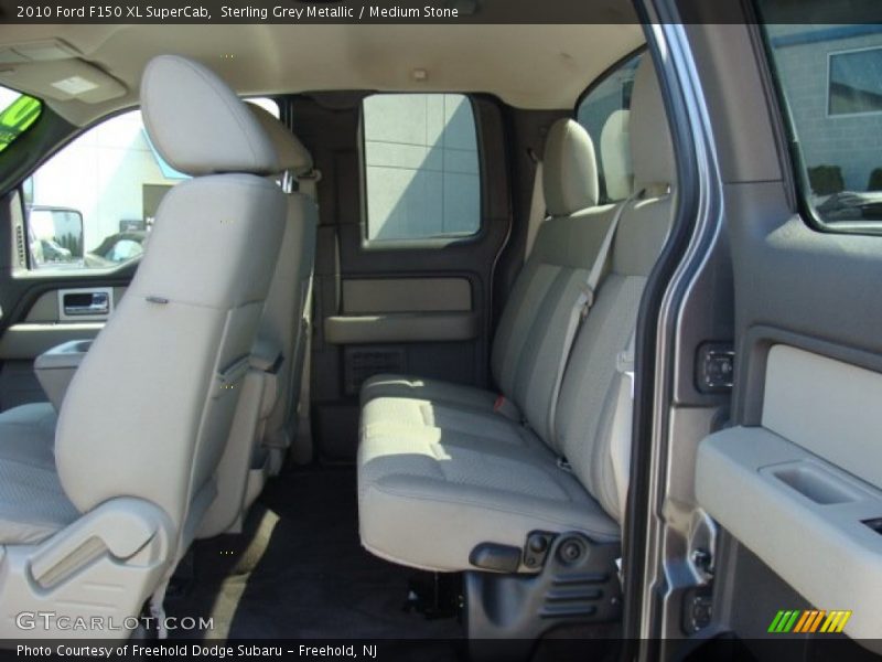 Sterling Grey Metallic / Medium Stone 2010 Ford F150 XL SuperCab