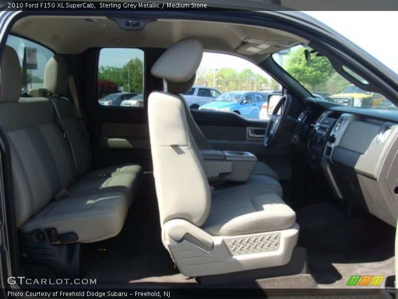 Sterling Grey Metallic / Medium Stone 2010 Ford F150 XL SuperCab