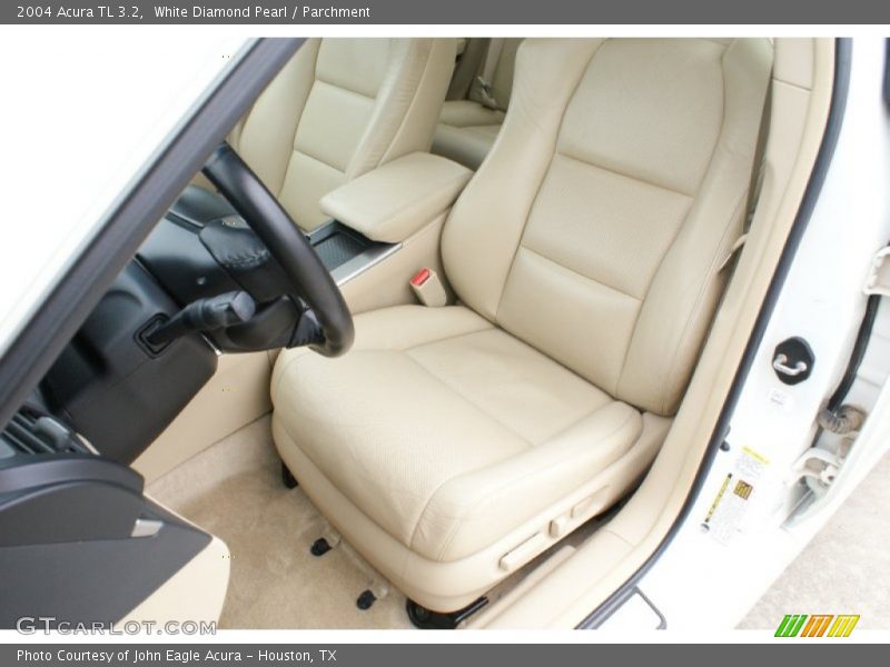 White Diamond Pearl / Parchment 2004 Acura TL 3.2
