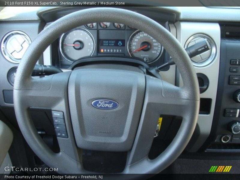 Sterling Grey Metallic / Medium Stone 2010 Ford F150 XL SuperCab