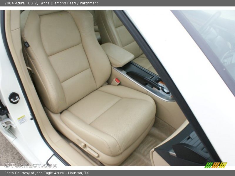 White Diamond Pearl / Parchment 2004 Acura TL 3.2