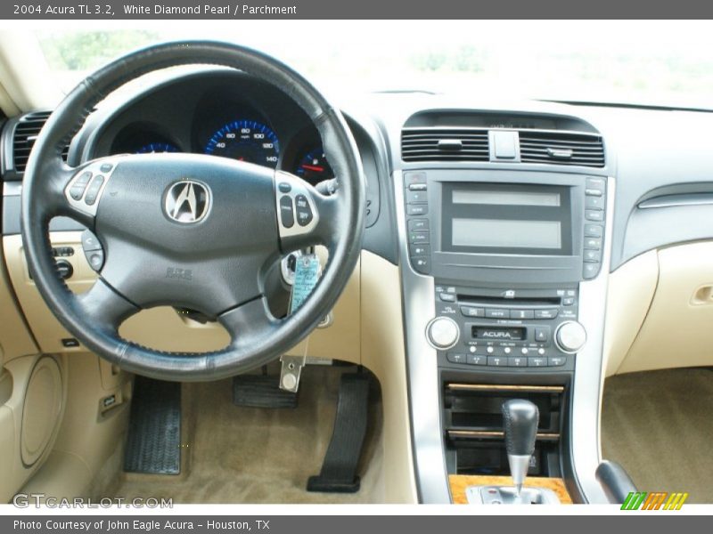 White Diamond Pearl / Parchment 2004 Acura TL 3.2