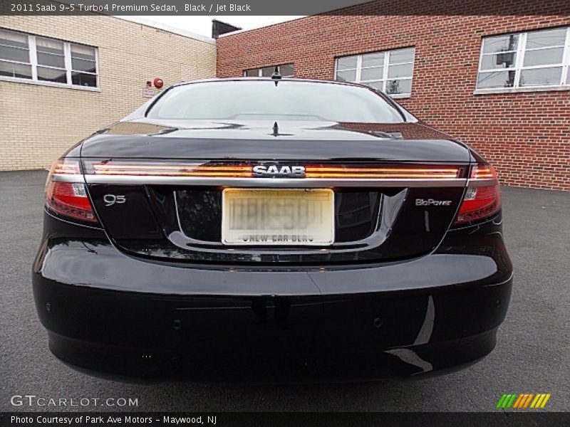 Black / Jet Black 2011 Saab 9-5 Turbo4 Premium Sedan