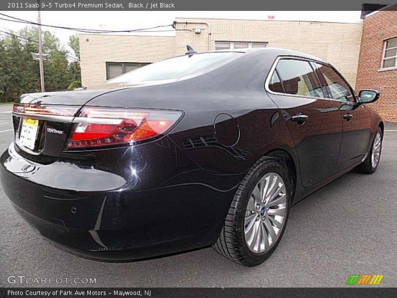 Black / Jet Black 2011 Saab 9-5 Turbo4 Premium Sedan