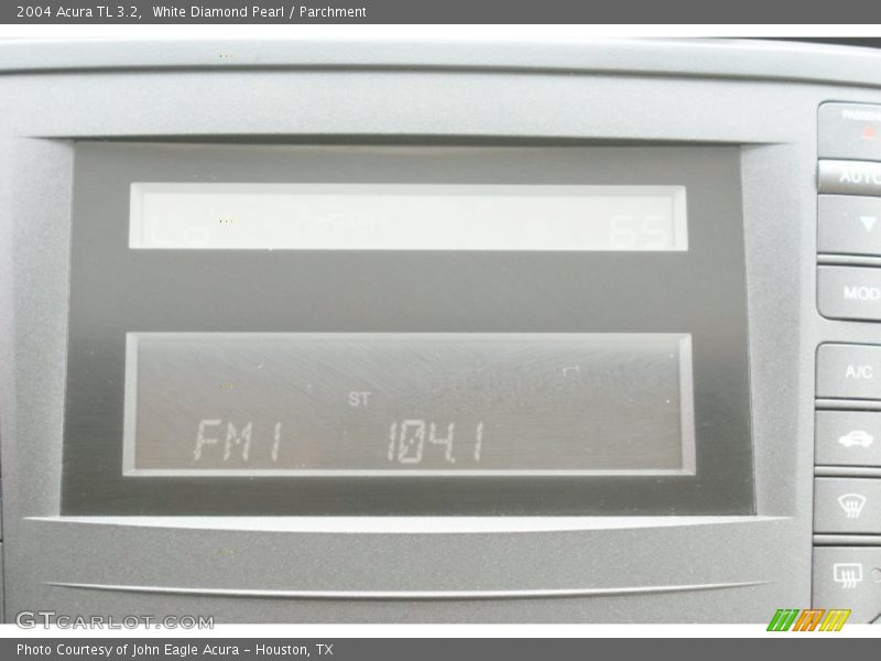 White Diamond Pearl / Parchment 2004 Acura TL 3.2