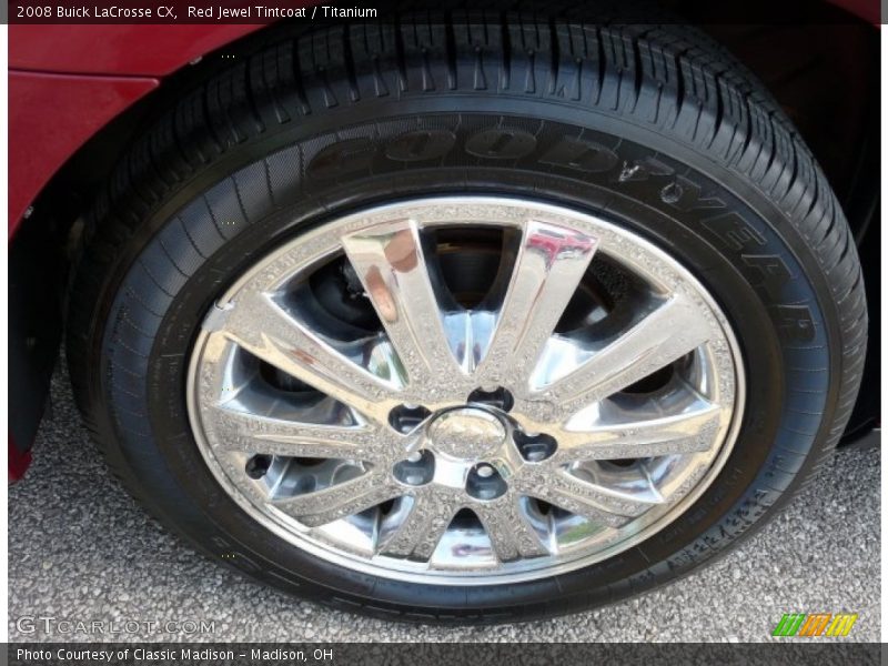 Red Jewel Tintcoat / Titanium 2008 Buick LaCrosse CX