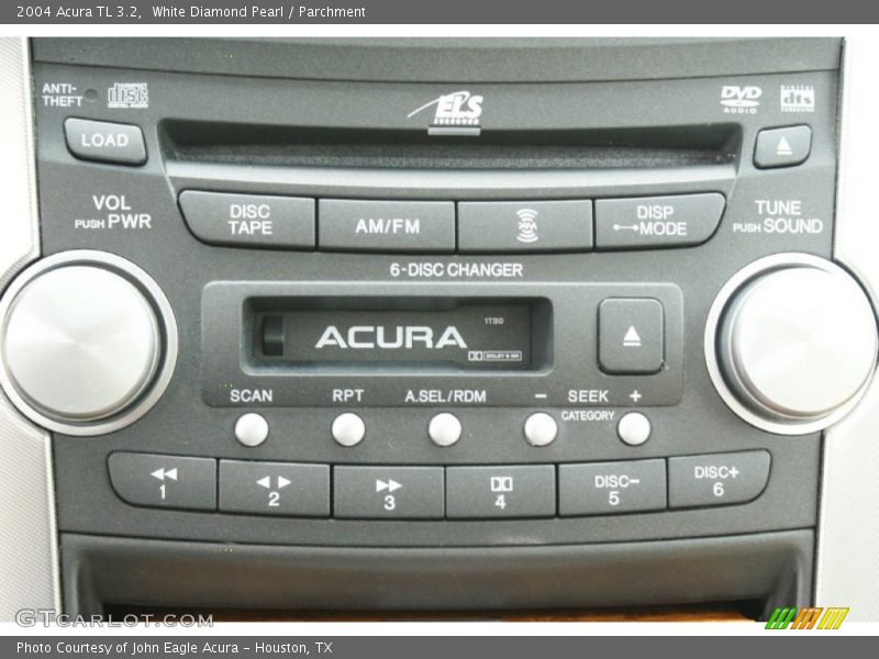 White Diamond Pearl / Parchment 2004 Acura TL 3.2