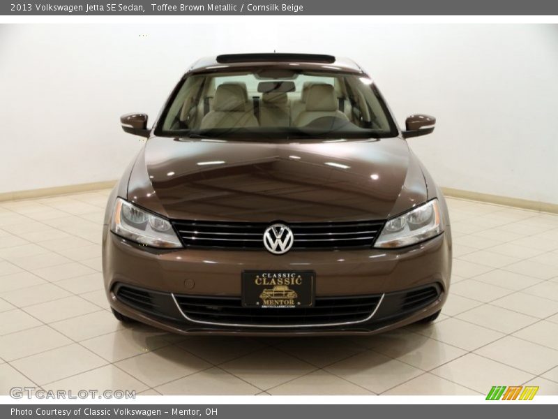 Toffee Brown Metallic / Cornsilk Beige 2013 Volkswagen Jetta SE Sedan