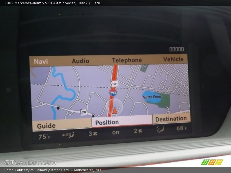 Black / Black 2007 Mercedes-Benz S 550 4Matic Sedan