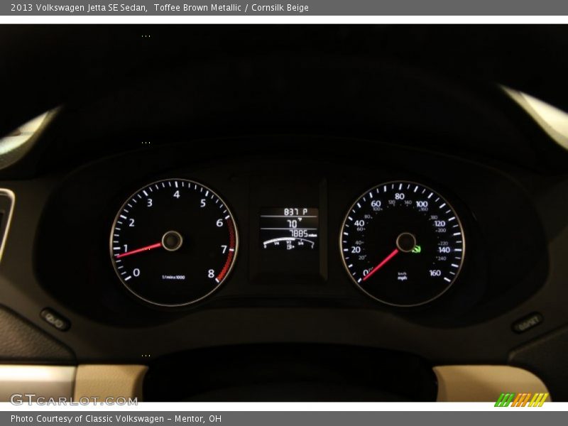  2013 Jetta SE Sedan SE Sedan Gauges
