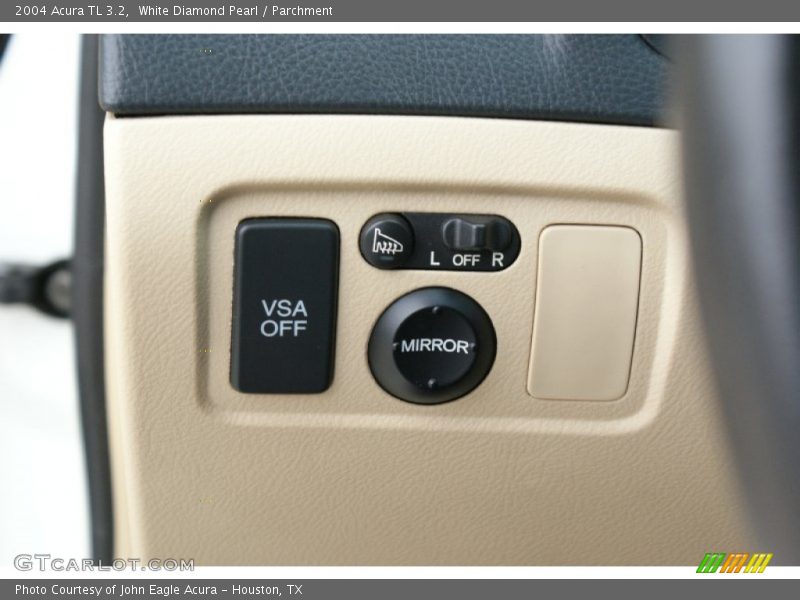 White Diamond Pearl / Parchment 2004 Acura TL 3.2