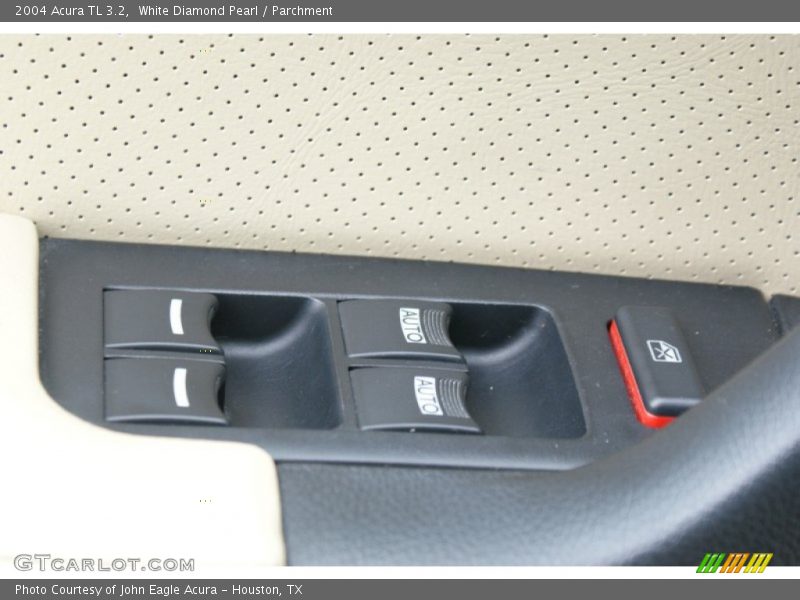 White Diamond Pearl / Parchment 2004 Acura TL 3.2
