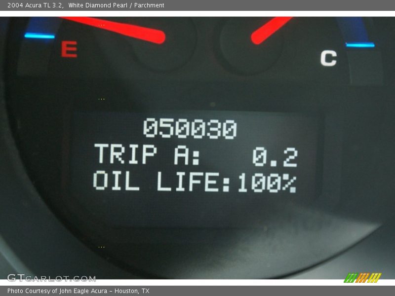 White Diamond Pearl / Parchment 2004 Acura TL 3.2
