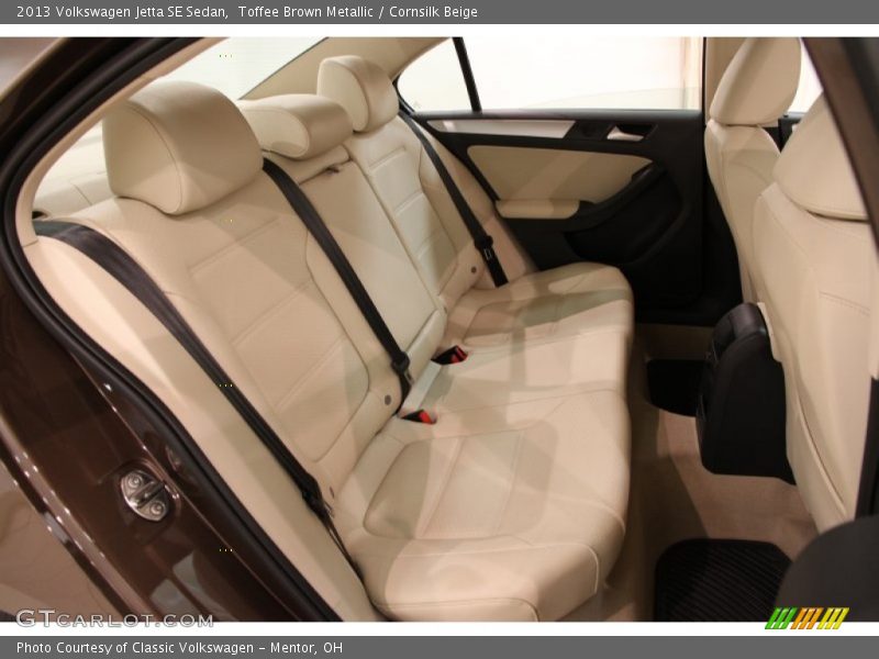 Toffee Brown Metallic / Cornsilk Beige 2013 Volkswagen Jetta SE Sedan