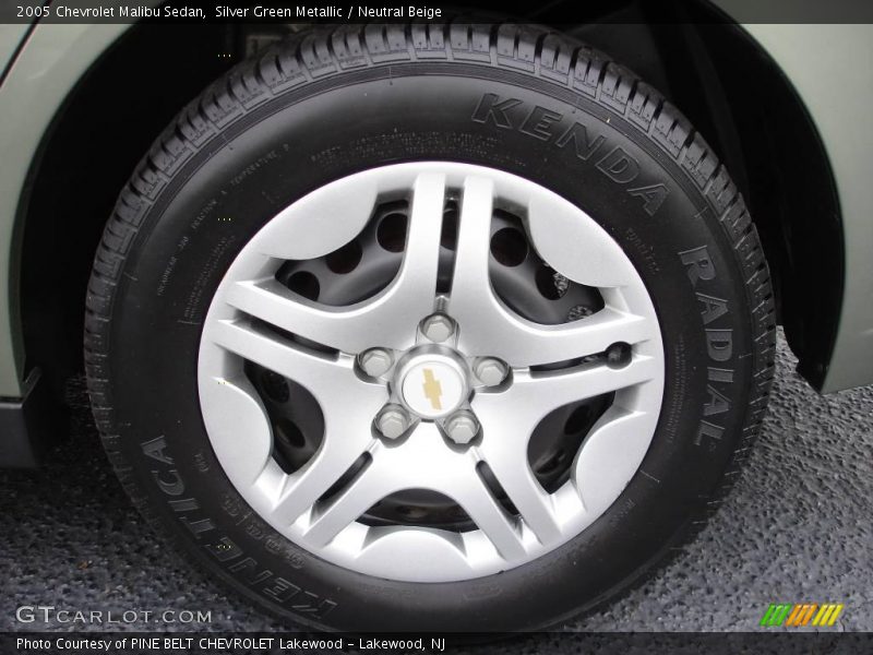 Silver Green Metallic / Neutral Beige 2005 Chevrolet Malibu Sedan