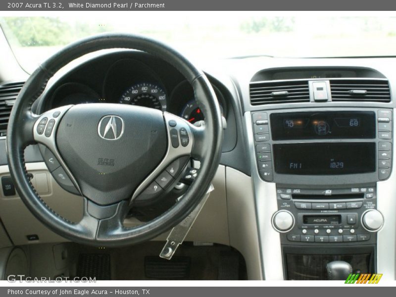 White Diamond Pearl / Parchment 2007 Acura TL 3.2