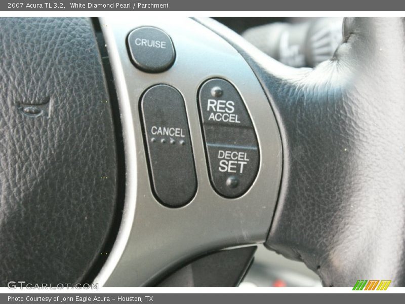 White Diamond Pearl / Parchment 2007 Acura TL 3.2