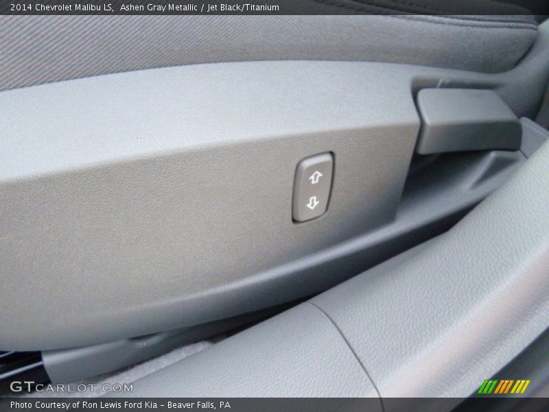 Ashen Gray Metallic / Jet Black/Titanium 2014 Chevrolet Malibu LS