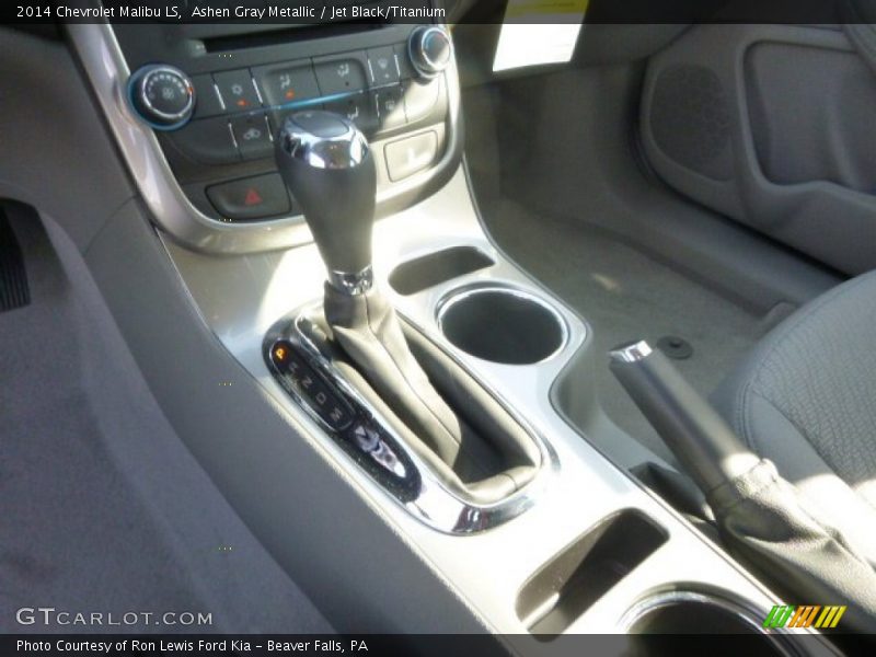 Ashen Gray Metallic / Jet Black/Titanium 2014 Chevrolet Malibu LS