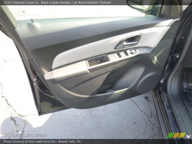 Black Granite Metallic / Jet Black/Medium Titanium 2014 Chevrolet Cruze LS