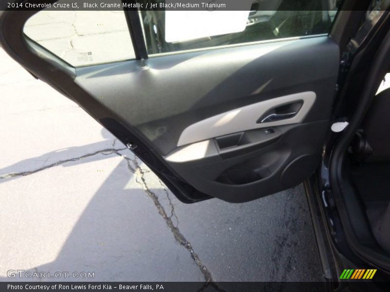Black Granite Metallic / Jet Black/Medium Titanium 2014 Chevrolet Cruze LS