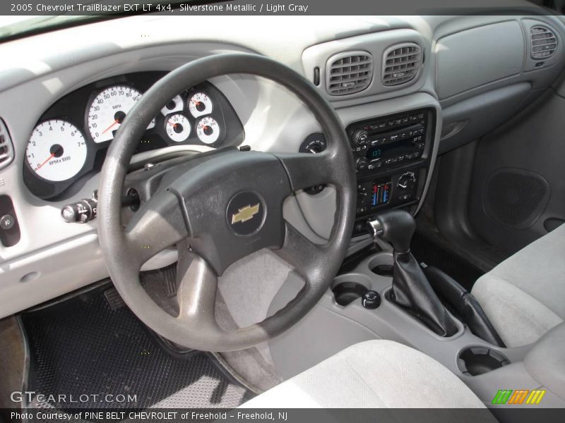 Silverstone Metallic / Light Gray 2005 Chevrolet TrailBlazer EXT LT 4x4