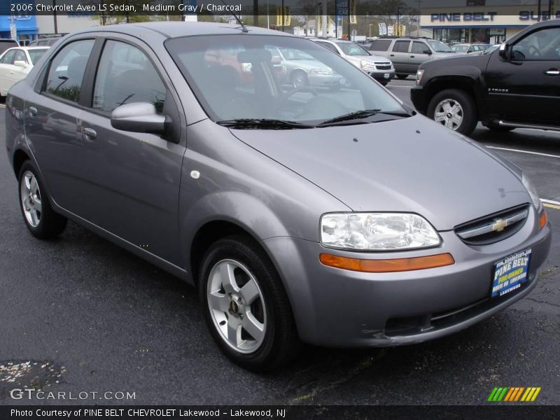 Medium Gray / Charcoal 2006 Chevrolet Aveo LS Sedan