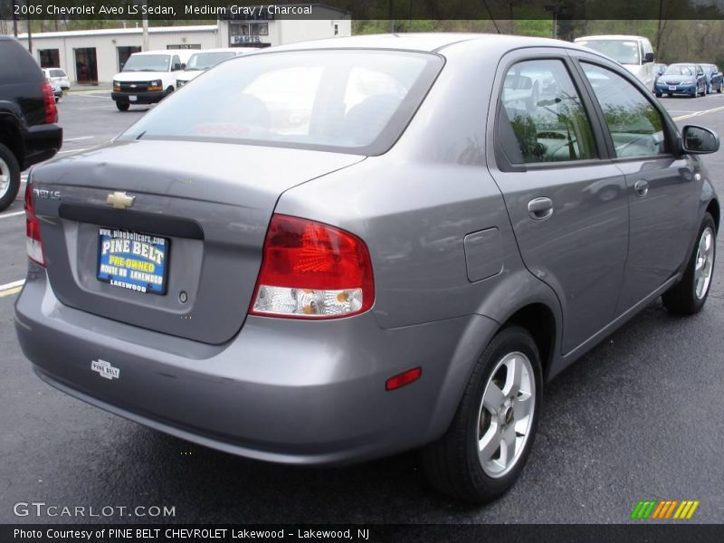 Medium Gray / Charcoal 2006 Chevrolet Aveo LS Sedan
