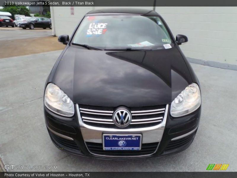 Black / Titan Black 2010 Volkswagen Jetta S Sedan