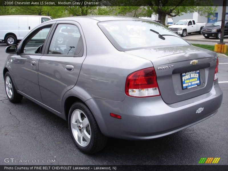 Medium Gray / Charcoal 2006 Chevrolet Aveo LS Sedan