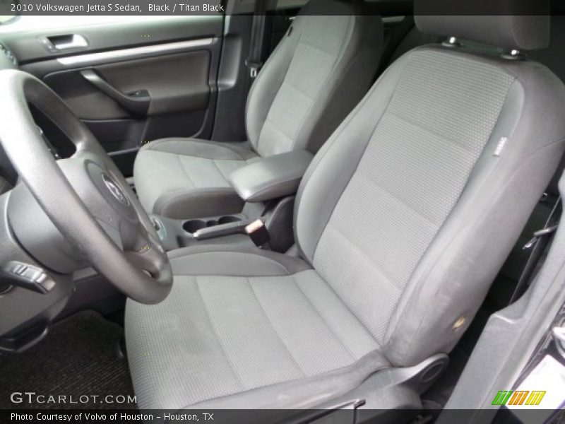 Black / Titan Black 2010 Volkswagen Jetta S Sedan