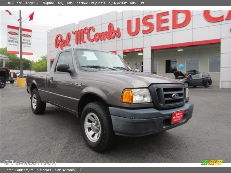 Dark Shadow Grey Metallic / Medium Dark Flint 2004 Ford Ranger XL Regular Cab